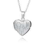 Sterling Silver Heart Locket illustration