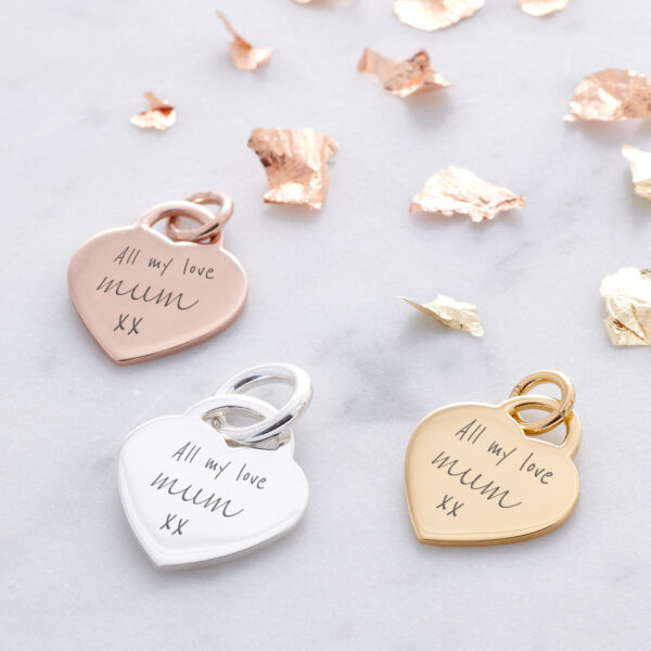 Moments 19mm Heart Charm - Memorial Jewellery