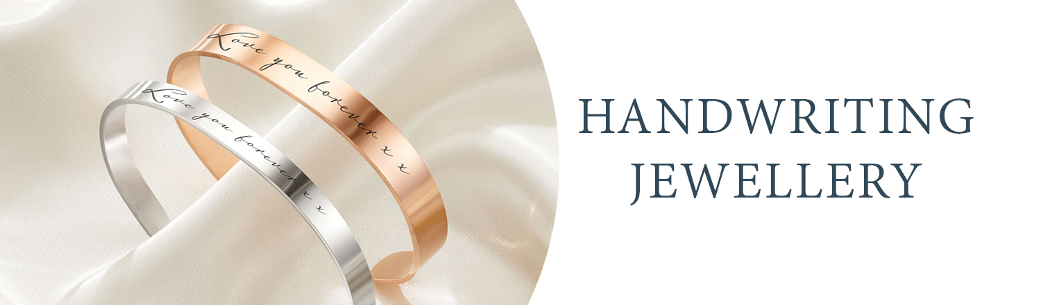 handwriting jewellery