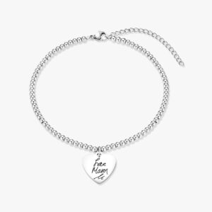 Silver Clasp Handwriting Bracelet - Memorial Jewellery