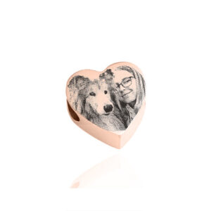 Rose Gold Photo Pandora Charm - Photo Jewellery - Personalised Pandora Charm