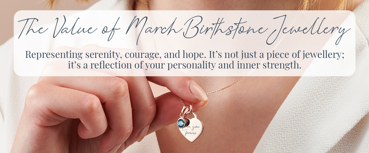 March Birthstone Jewellery - Aquamarine
