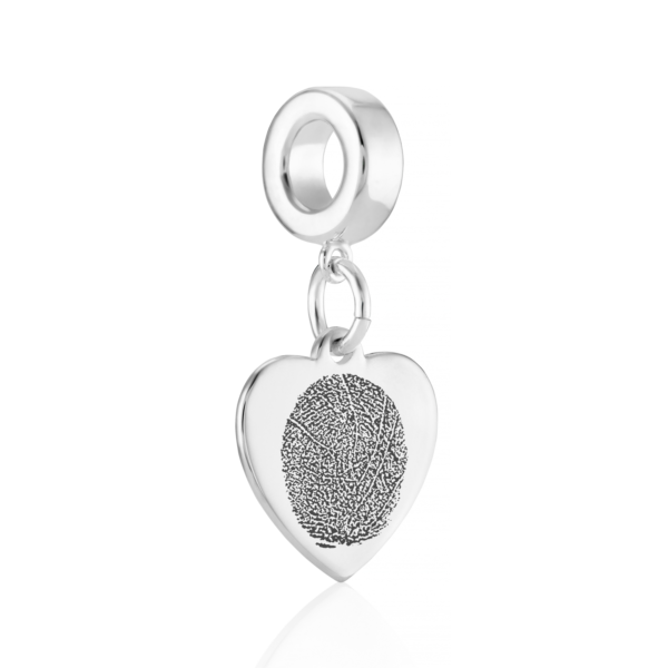 Pandora Compatible Heart Charm fingerprint