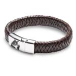 Brown Leather Cuff Bracelet photo