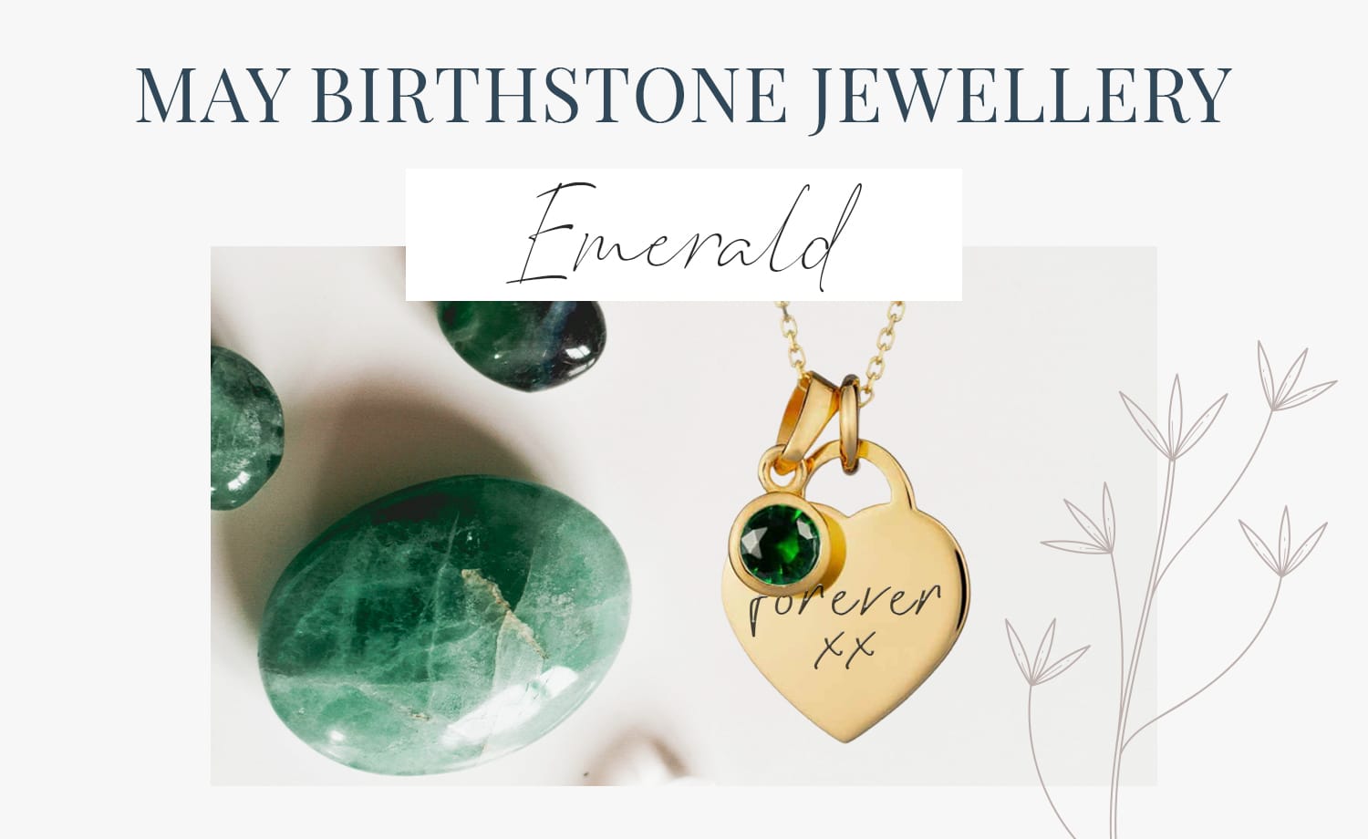 may birthstone jewellery