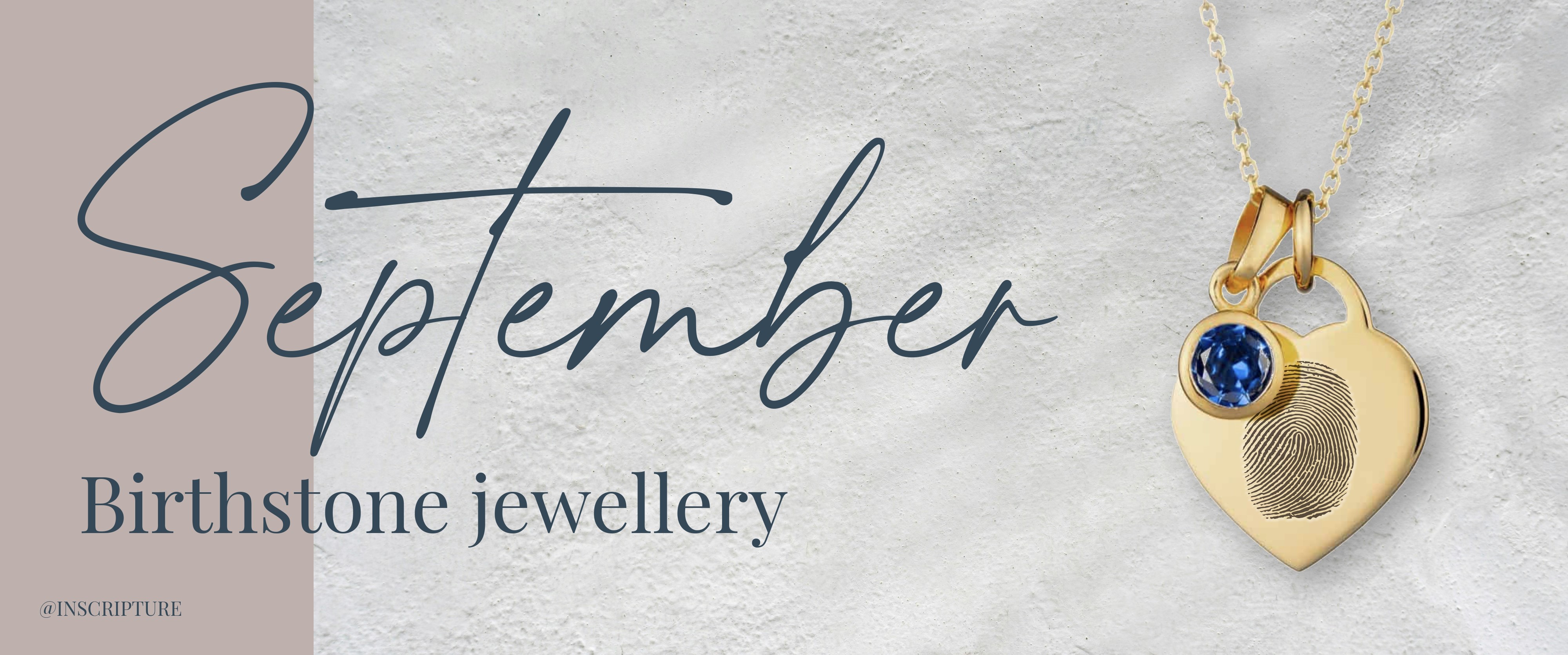 september birthstone jewellery