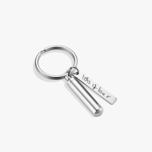 Handwriting Ashes Keyring - Handwriting Gifts - Memorial Gifts - Inscripture