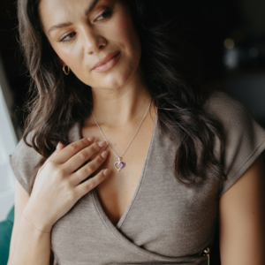 Amora Ashes Necklace - Ashes into Jewellery - Inscripture - Memorial Jewellery