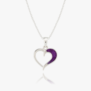 Amora Ashes Necklace - Ashes into Jewellery - Inscripture - Memorial Jewellery
