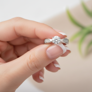 Aurelia Ashes Ring - Ashes into Jewellery - Inscripture - Memorial Jewellery