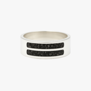 Horizon Ashes Ring - Ashes into Jewellery - Inscripture - Memorial Jewellery