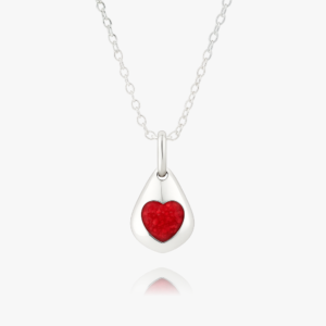 Pure Ashes Necklace - Ashes into Jewellery - Inscripture - Memorial Jewellery