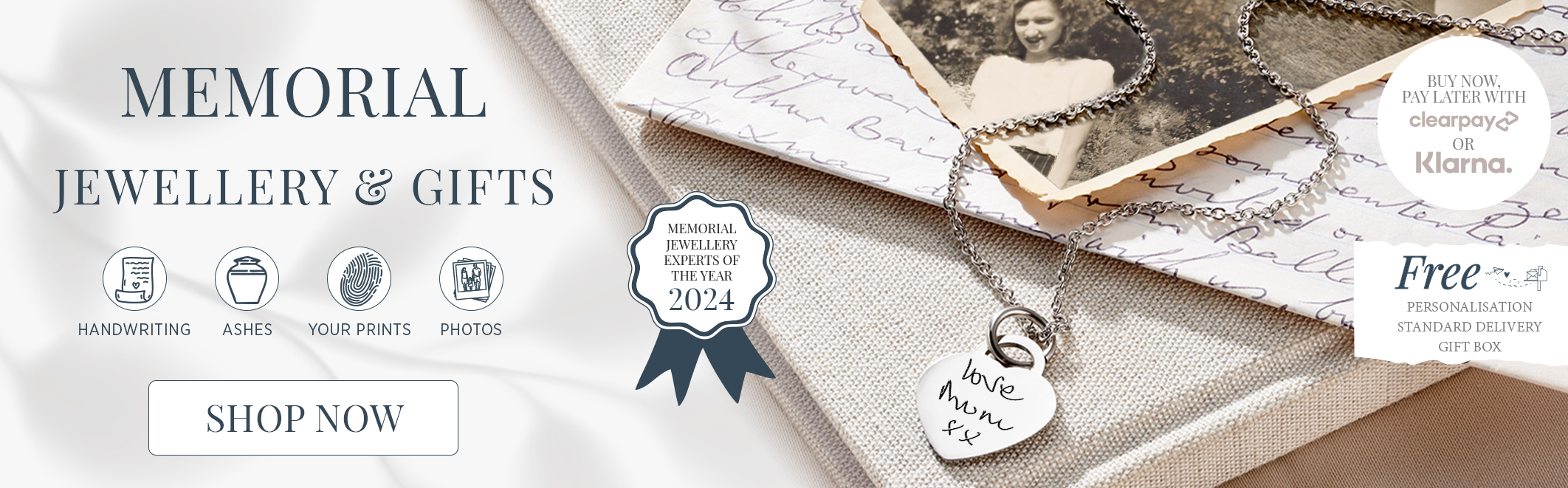 Memorial & Ashes Jewellery