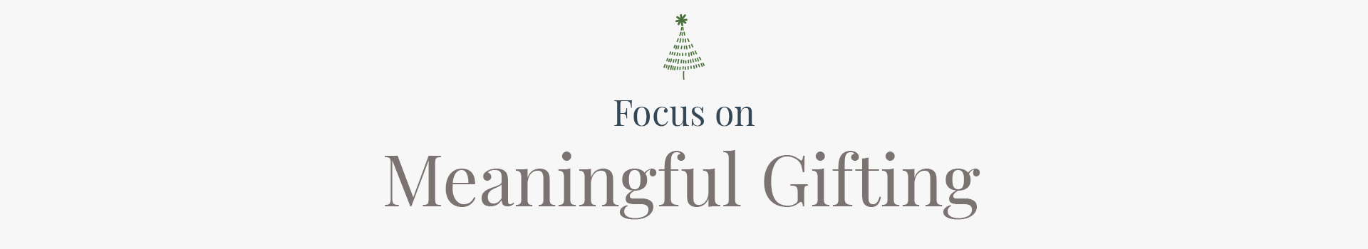 meaningful gifting at Christmas