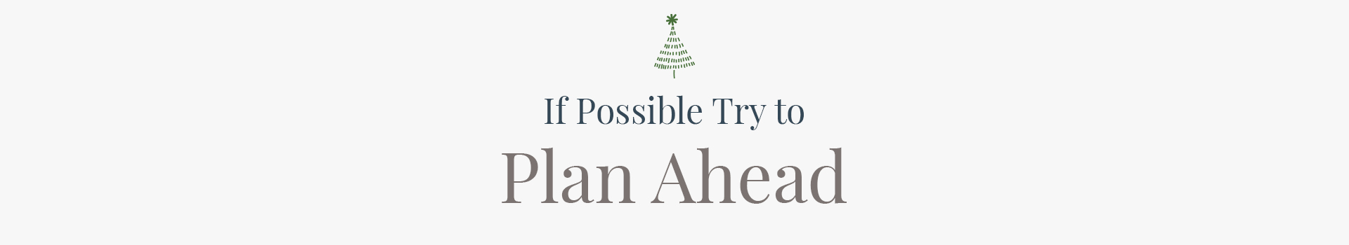 christmas planning