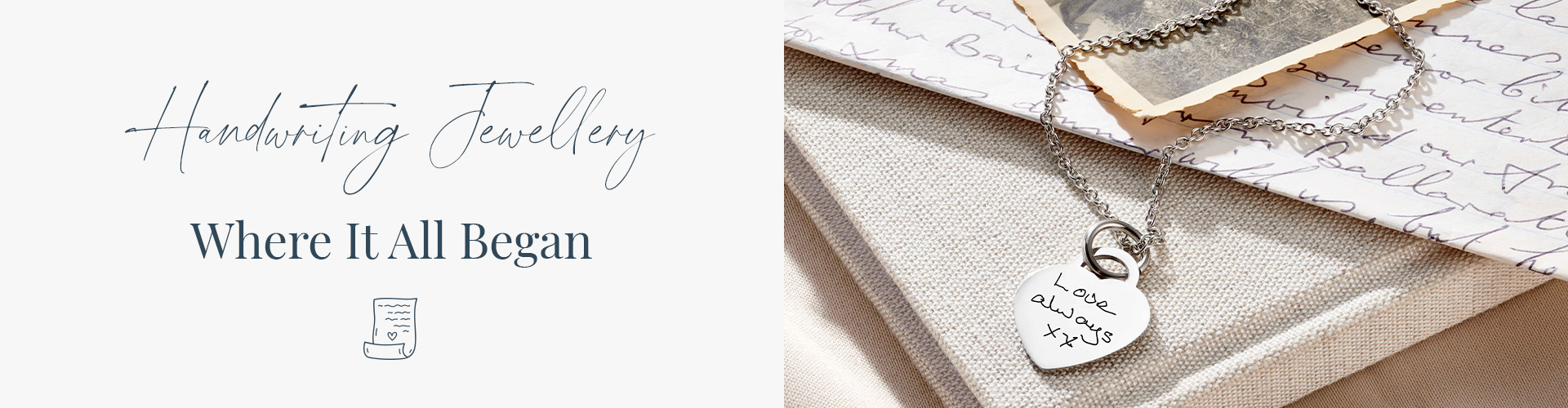 handwriting jewellery