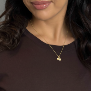Little Love Initial Necklace - Gift For Her - Hayley Sparkes Jewellery Edit
