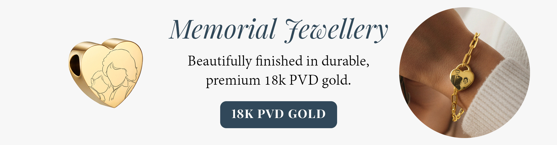 18k pvd gold necklace