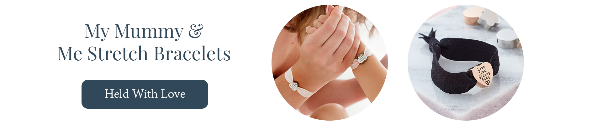 mummy and me stretch bracelets