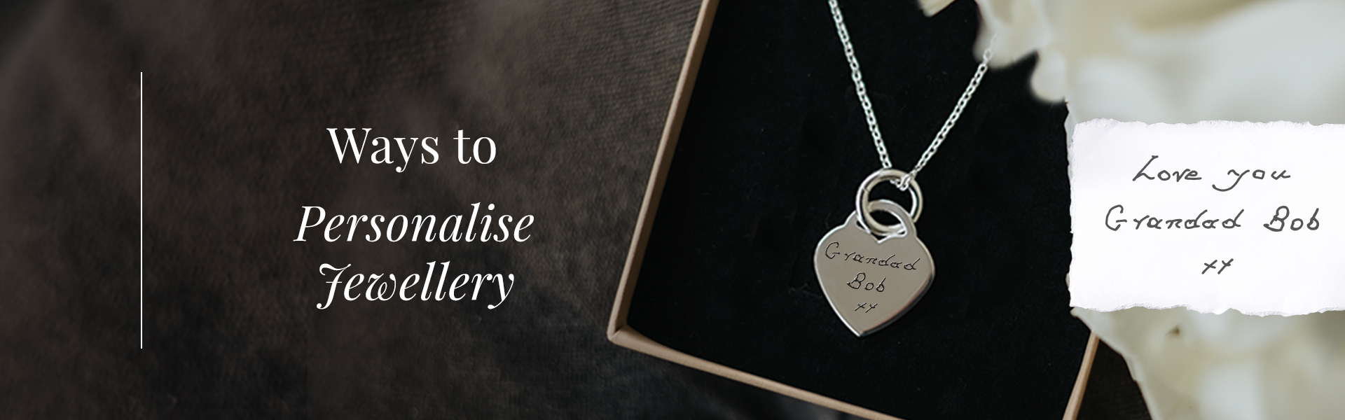 ways to personalise jewellery