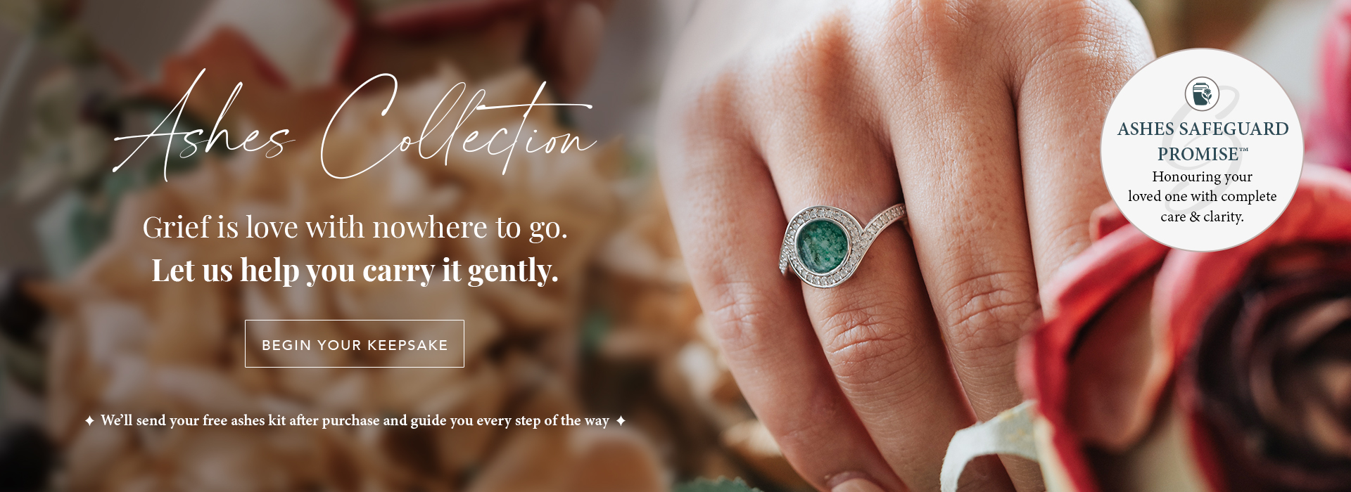 Ashes Jewellery - Memorial Jewellery