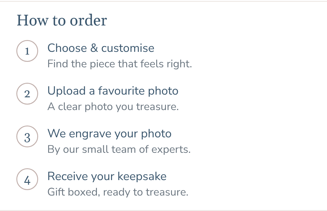 How to order